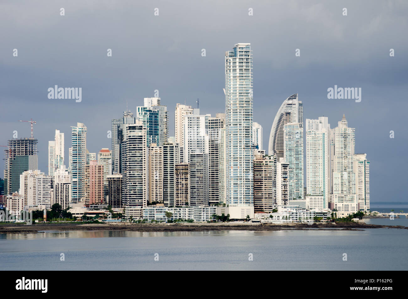 Panama City Skyline 2018 Stockfoto