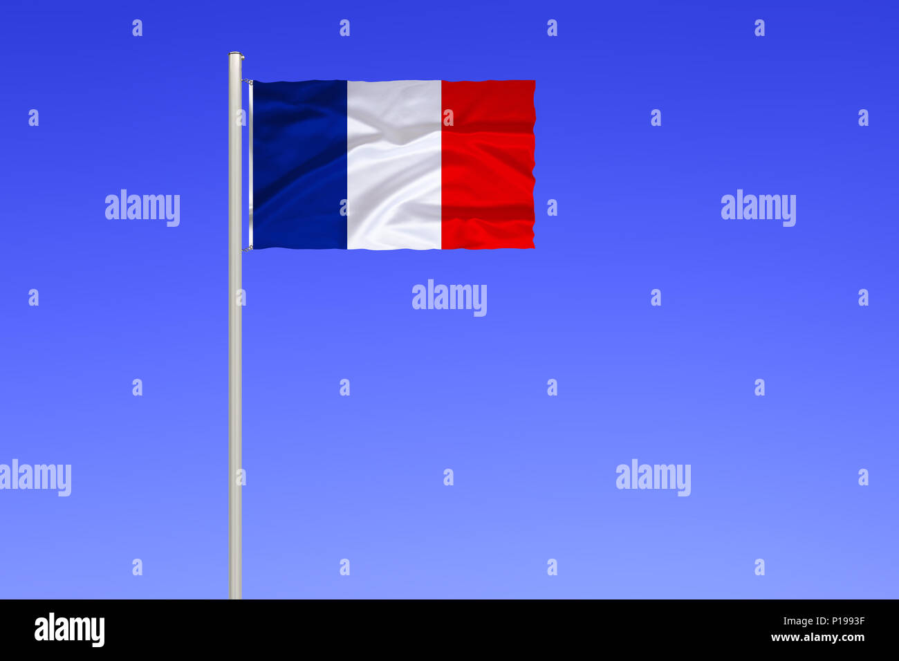 Flagge Frankreich Flagge von Frankreich Stockfotografie - Alamy