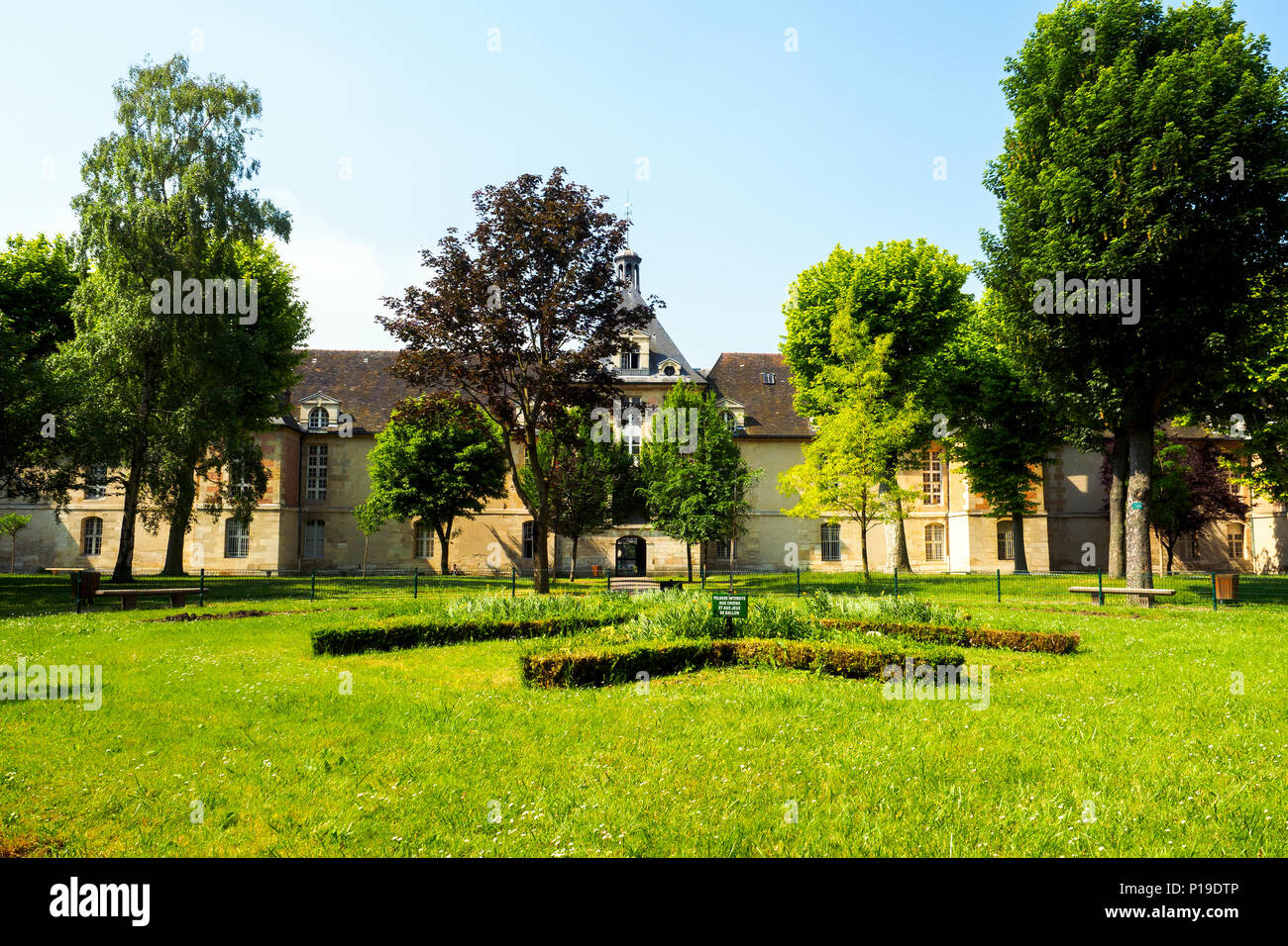 17. jahrhundert Saint-Louis Krankenhaus gegründet im Jahre 1607 durch Heinrich IV. die Pflege der Opfer der Pest - Paris, Frankreich zu nehmen Stockfoto