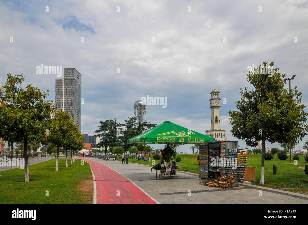 Wunder Park, Batumi, Georgien Stockfoto
