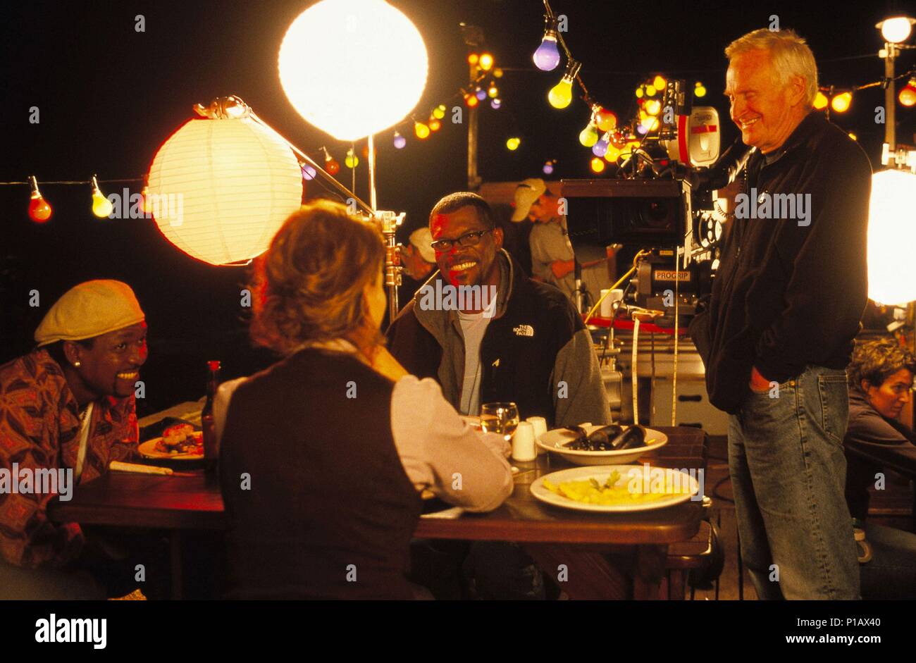 Original Film Titel: LAND DER meinen Schädel. Englischer Titel: IN MEINEM LAND. Regisseur: John BOORMAN. Jahr: 2004. Stars: John BOORMAN; Samuel L. Jackson und Juliette Binoche; MENZI 'NGUBS' NGUBANE. Quelle: SONY PICTURES/ALSBIRK, BLID/Album Stockfoto