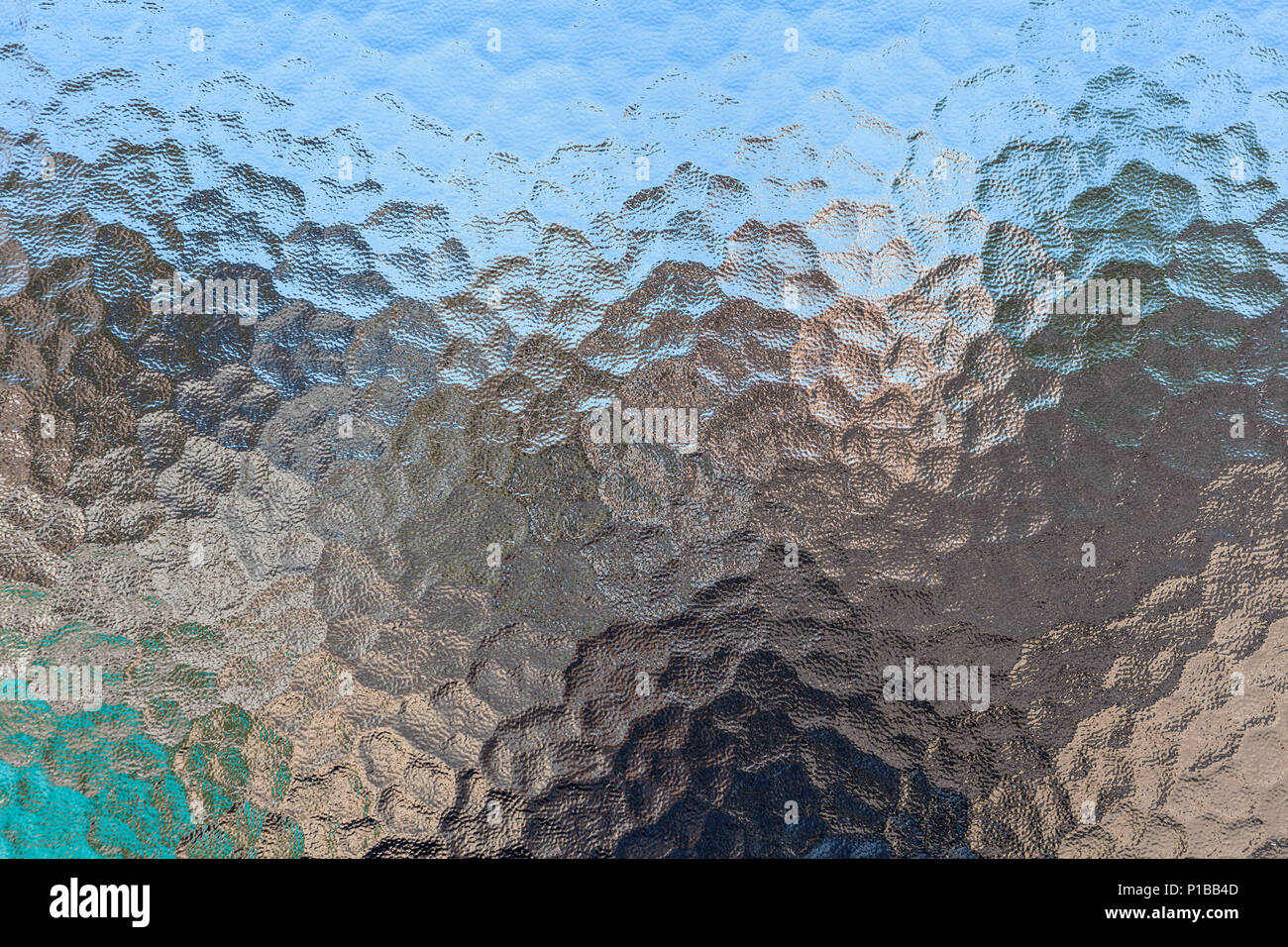 Frosted Bad privacy Glas Textur muster Stockfoto