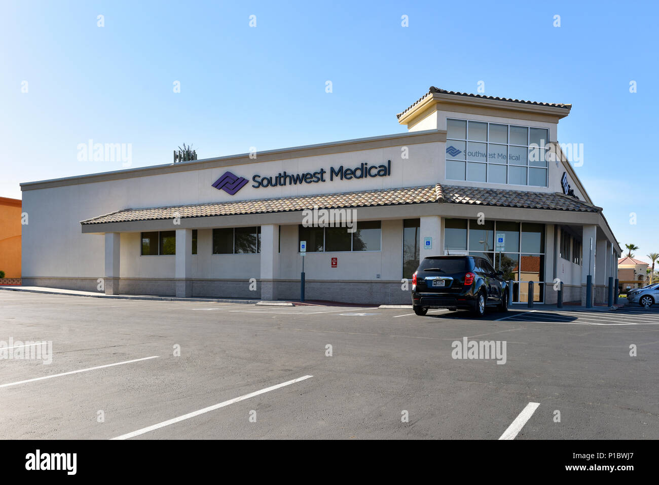 Südwesten Medizinische Klinik in Las Vegas, Nevada Stockfoto