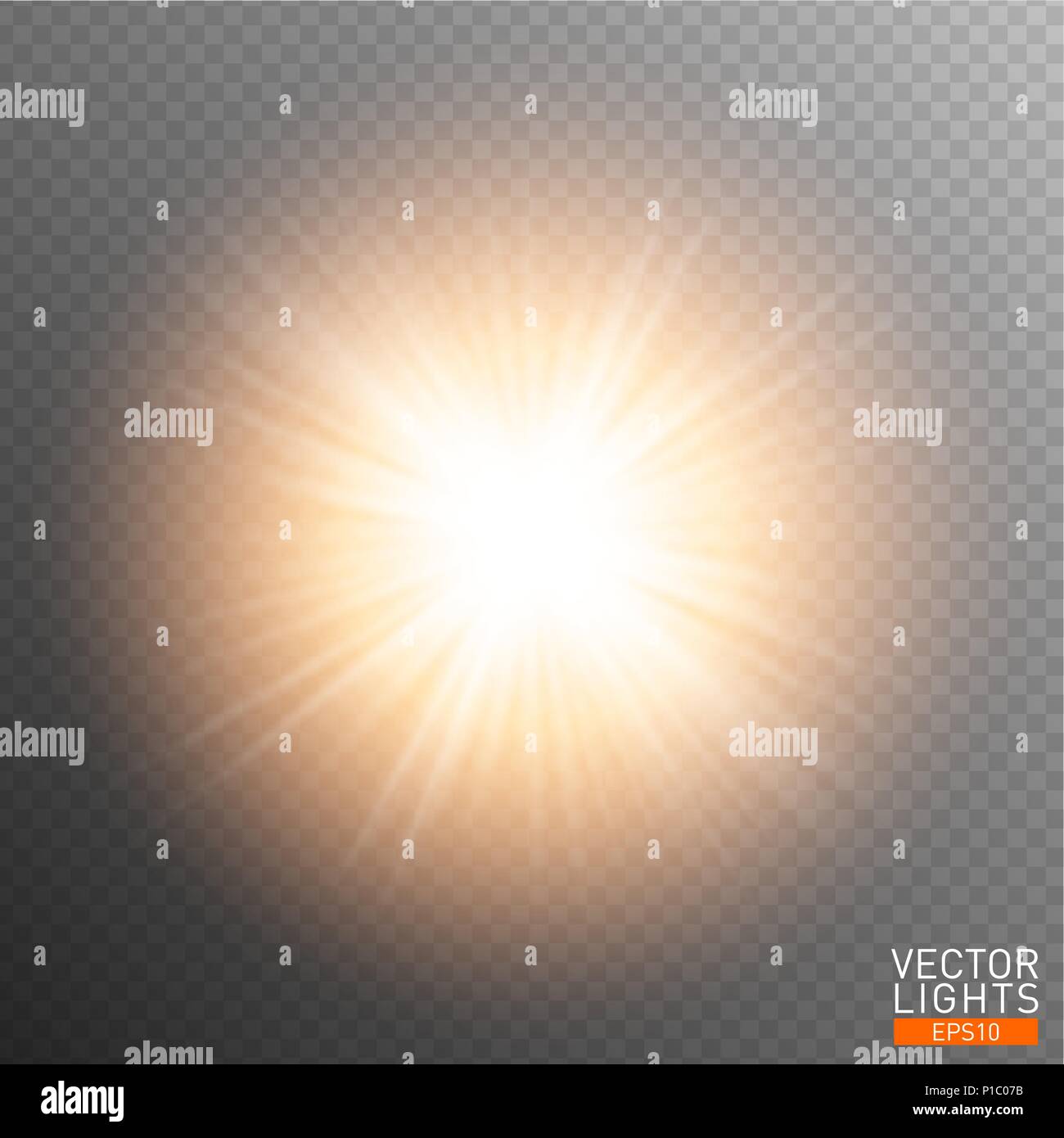Weiß glühende Licht burst Explosion auf transparenten Hintergrund. Vector Illustration Lichteffekt Dekoration mit Strahlen. Hellen Stern. Durchscheinend Glanz Stock Vektor Weiß glühende Licht burst Explosion auf transparenten Hintergrund. Vector Illustration Lichteffekt Dekoration mit Strahlen. Hellen Stern. Durchscheinend Glanz Stock Vektor