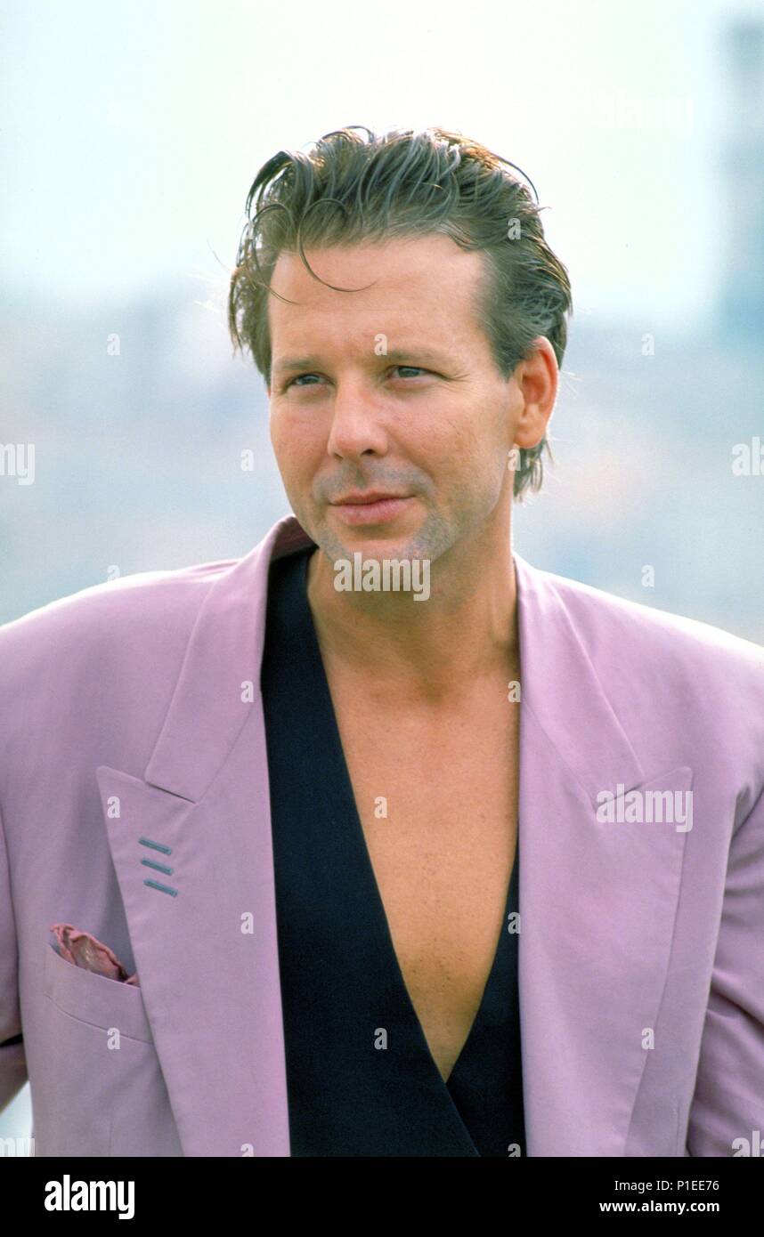 Stars: Mickey Rourke. Stockfoto