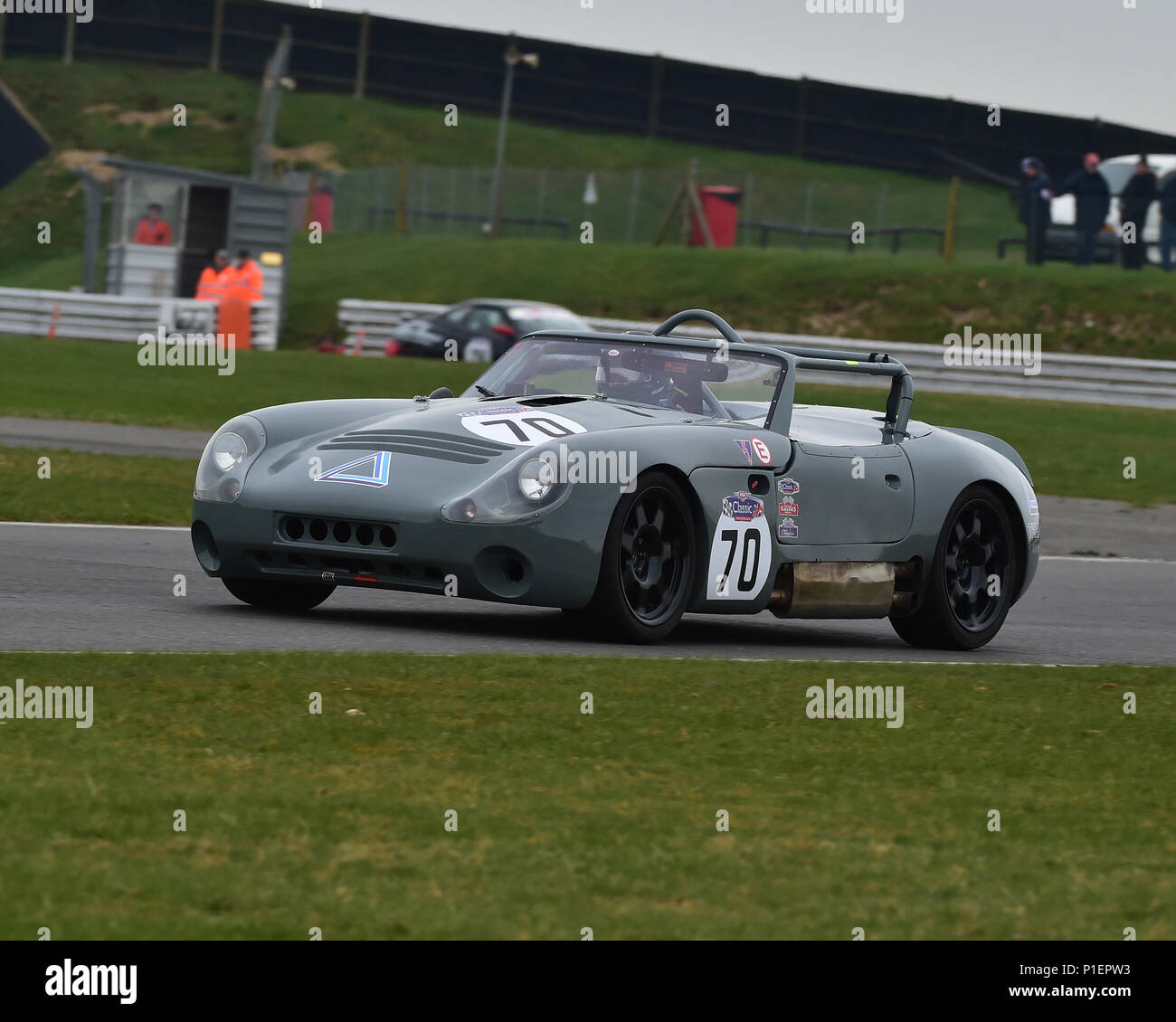 Stuart Daburn, TVR Tuscan Challenge, moderne Klassiker, Nextec Puma Cup, CSCC, Snetterton Rennstrecke, Snetterton, Norfolk, England, Samstag, 7. Stockfoto