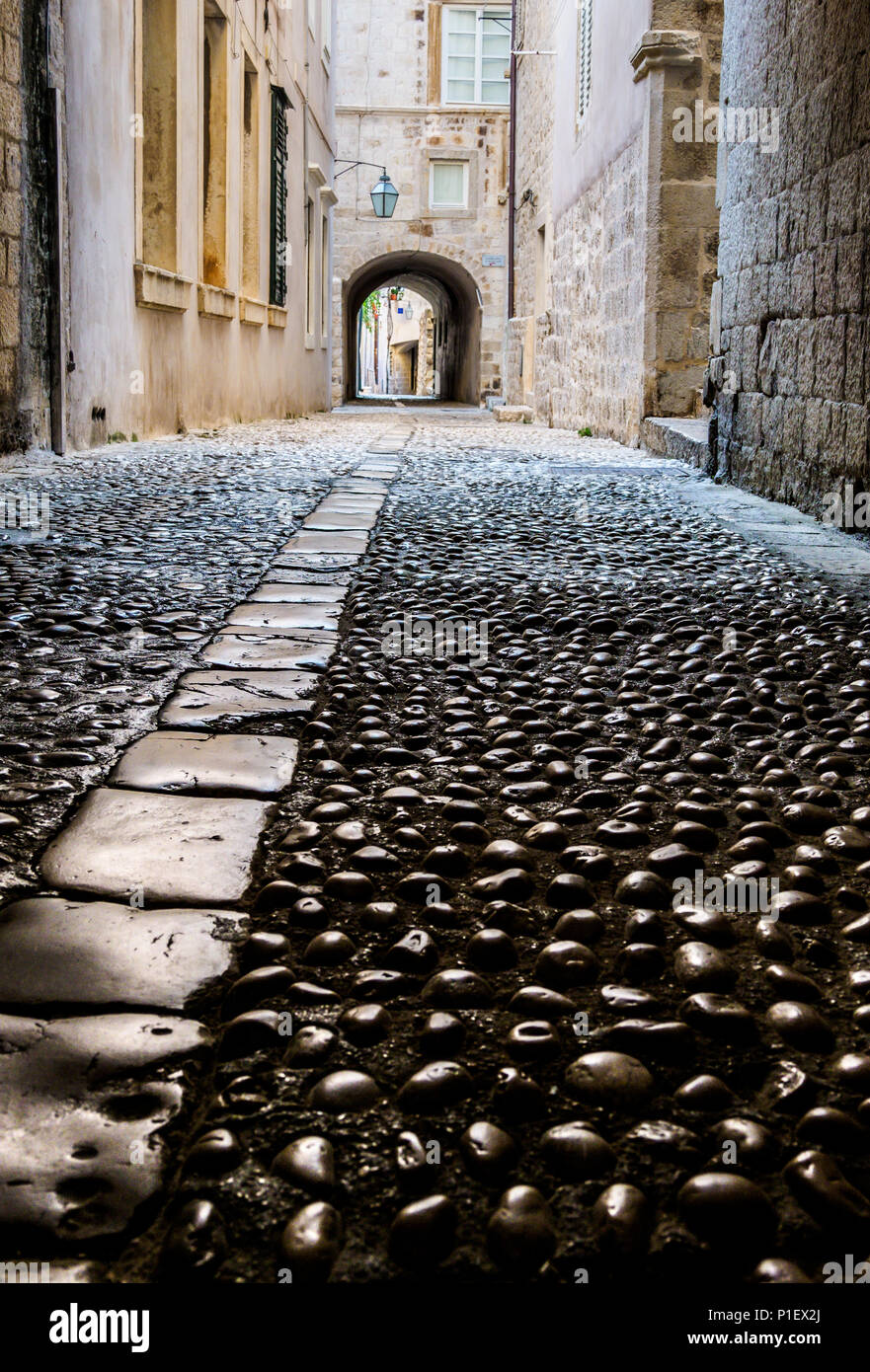 Blick auf Dubrovnik Stockfoto