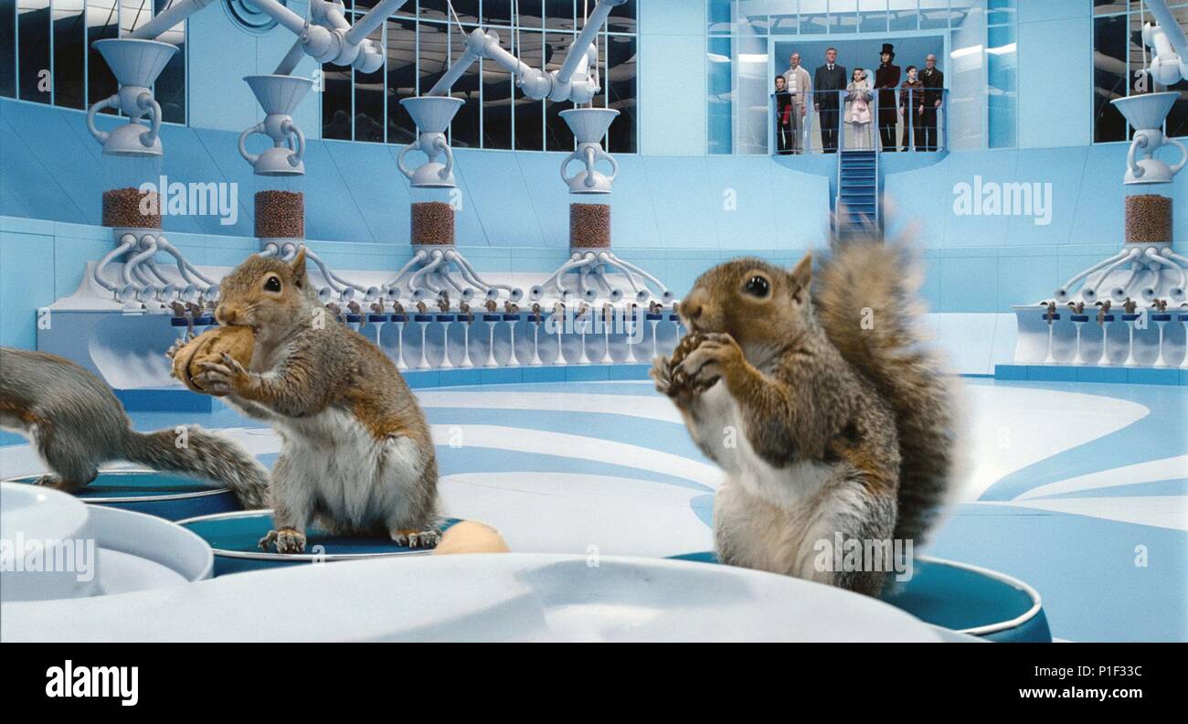 Original Filmtitel: Charlie und die Schokoladenfabrik. Englischer Titel: Charlie und die Schokoladenfabrik. Regisseur: Tim Burton. Jahr: 2005. Quelle: WARNER BROS. /Album Stockfoto