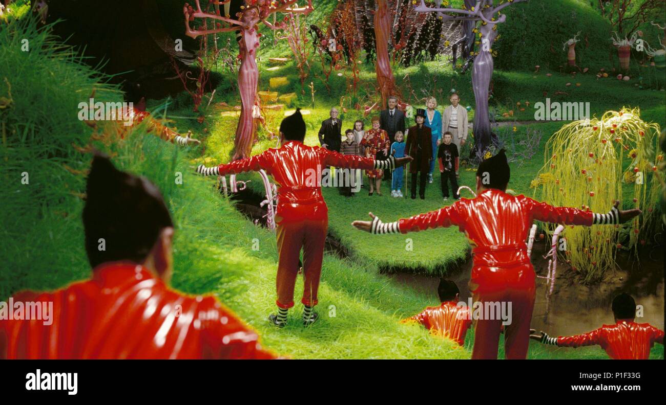 Original Filmtitel: Charlie und die Schokoladenfabrik. Englischer Titel: Charlie und die Schokoladenfabrik. Regisseur: Tim Burton. Jahr: 2005. Quelle: WARNER BROS. /Album Stockfoto