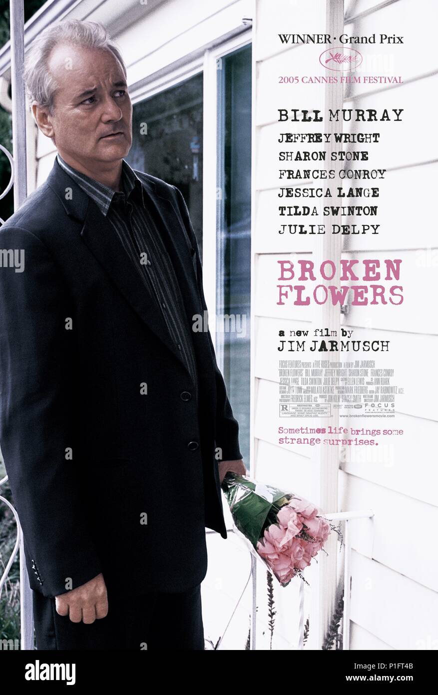 Original Film Titel: Broken Flowers. Englischer Titel: Broken Flowers. Regisseur: Jim Jarmusch. Jahr: 2005. Stars: Bill Murray. Quelle: FOCUS FEATURES/Album Stockfoto