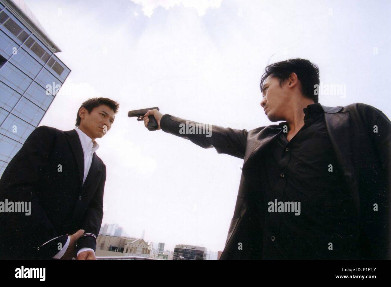 Original Film Titel: WU JIAN DAO. Englischer Titel: Infernal Affairs. Film Regie: WAI KEUNG LAU. Jahr: 2002. Stars: Tony Leung; Andy Lau. Credit: BASIC BILDER/MEDIEN ASIEN FILME/Album Stockfoto