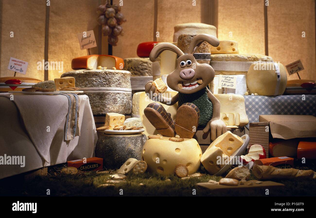 Original Film Titel: Wallace & Gromit: DER FLUCH DER WAREN - Kaninchen. Englischer Titel: Wallace & Gromit: DER FLUCH DER WAREN - Kaninchen. Regisseur: NICK PARK, STEVE BOX. Jahr: 2005. Quelle: DREAMWORKS/Album Stockfoto