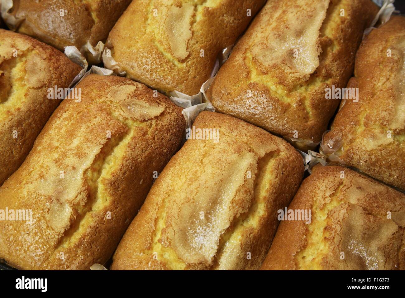 Spanien - Baskenland - Rioja Alavesa (Kreis) - alava. Laguardia, Repostería: "hojaldres de Laguardia (característicos de Días festivos). Stockfoto