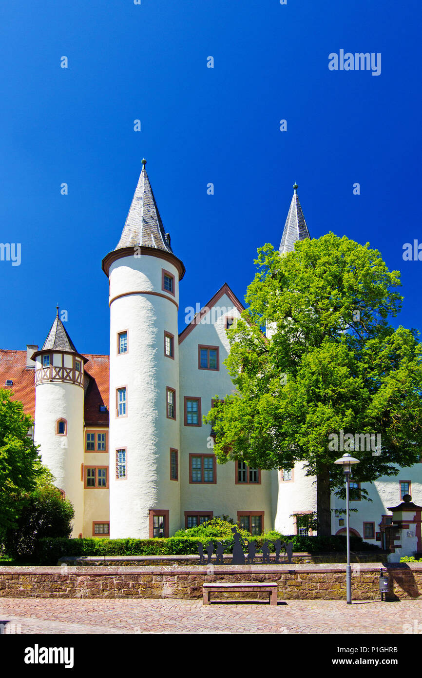 Bayern, Deutschland, Lohr am Main, Schloss (keine PR, nur redaktionell), Deutschland, Bayern, Lohr am Main, Schloss (keine Pr, nur redaktionell) Stockfoto