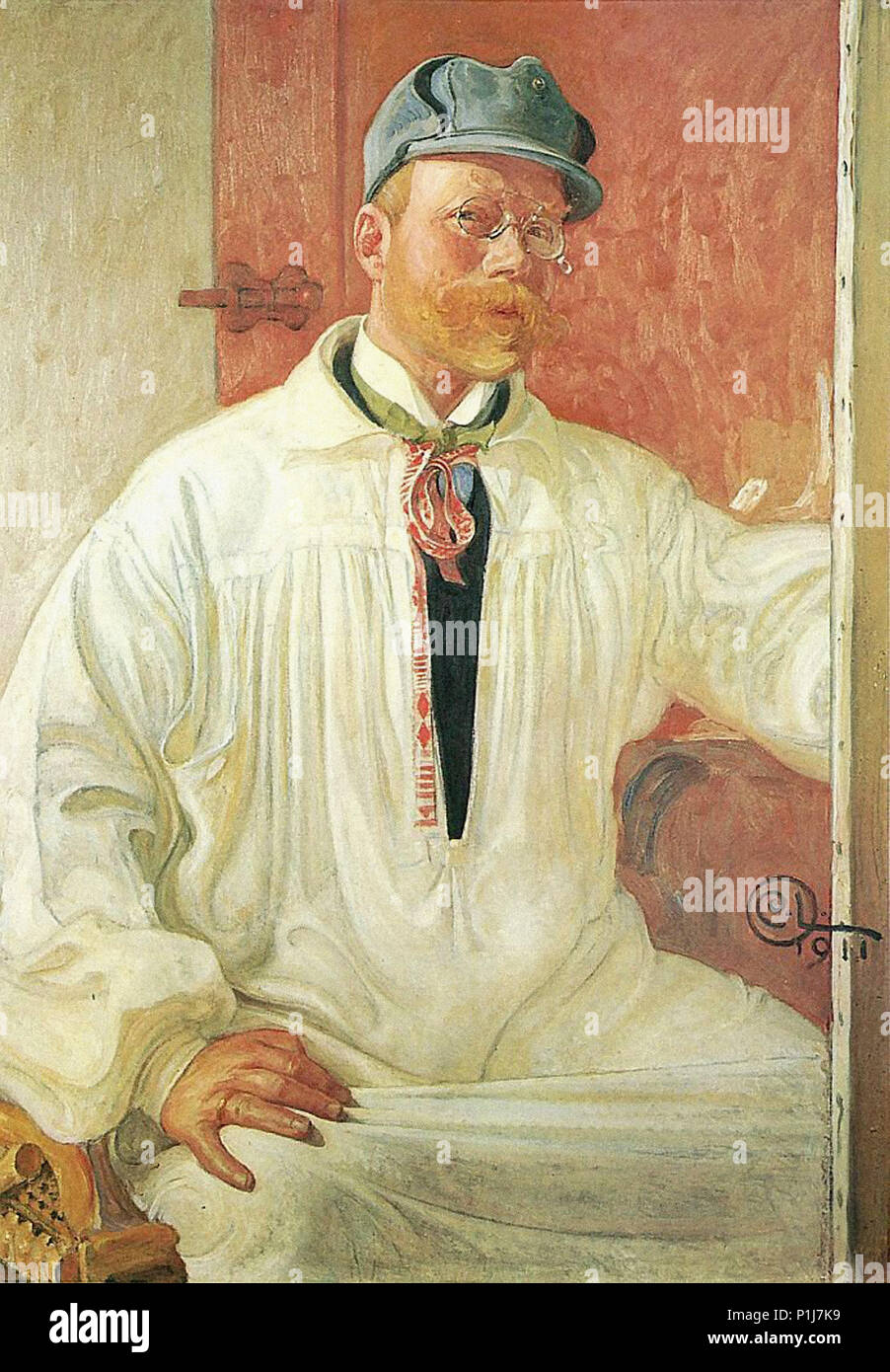 Carl larsson selbstportrait -Fotos und -Bildmaterial in hoher Auflösung ...
