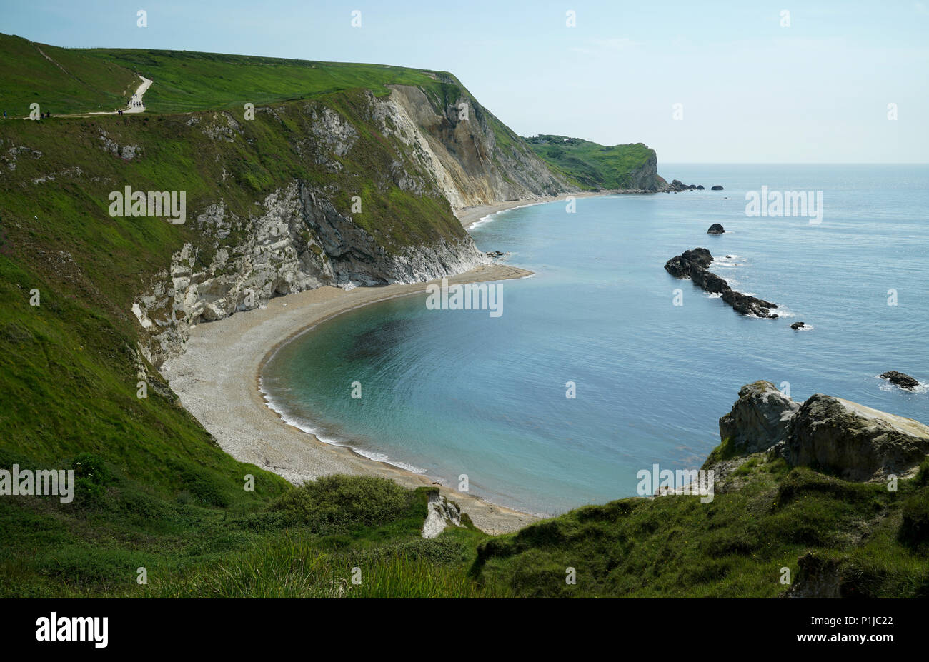 St. Oswald's Bay, Dorset-1 Stockfoto