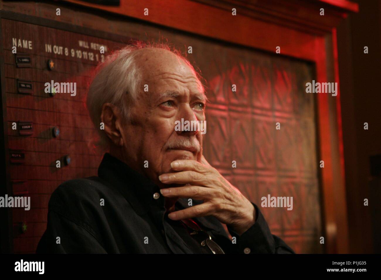 Original Film Titel: A Prairie Home Companion. Englischer Titel: A Prairie Home Companion. Regisseur: Robert Altman. Jahr: 2006. Stars: Robert Altman. Credit: GREENSTREET FILME/RIVER ROAD ENTERTAINMENT/PRAIRIE HOME PROD/Album Stockfoto