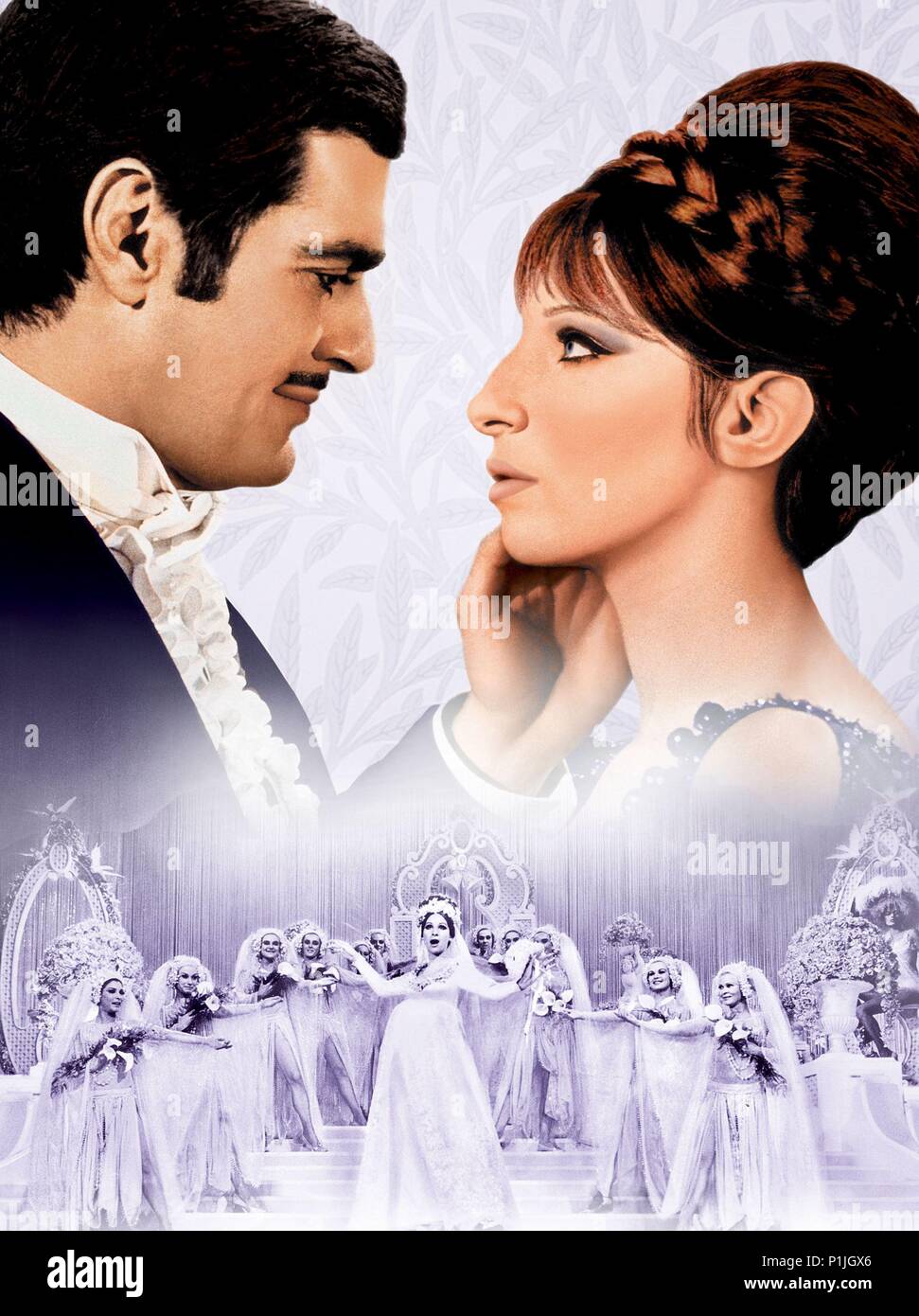 Original Film Titel: Funny Girl. Englischer Titel: Funny Girl. Regisseur: William Wyler. Jahr: 1968. Stars: BARBRA STREISAND, Omar Sharif. Quelle: Columbia Pictures/Album Stockfoto