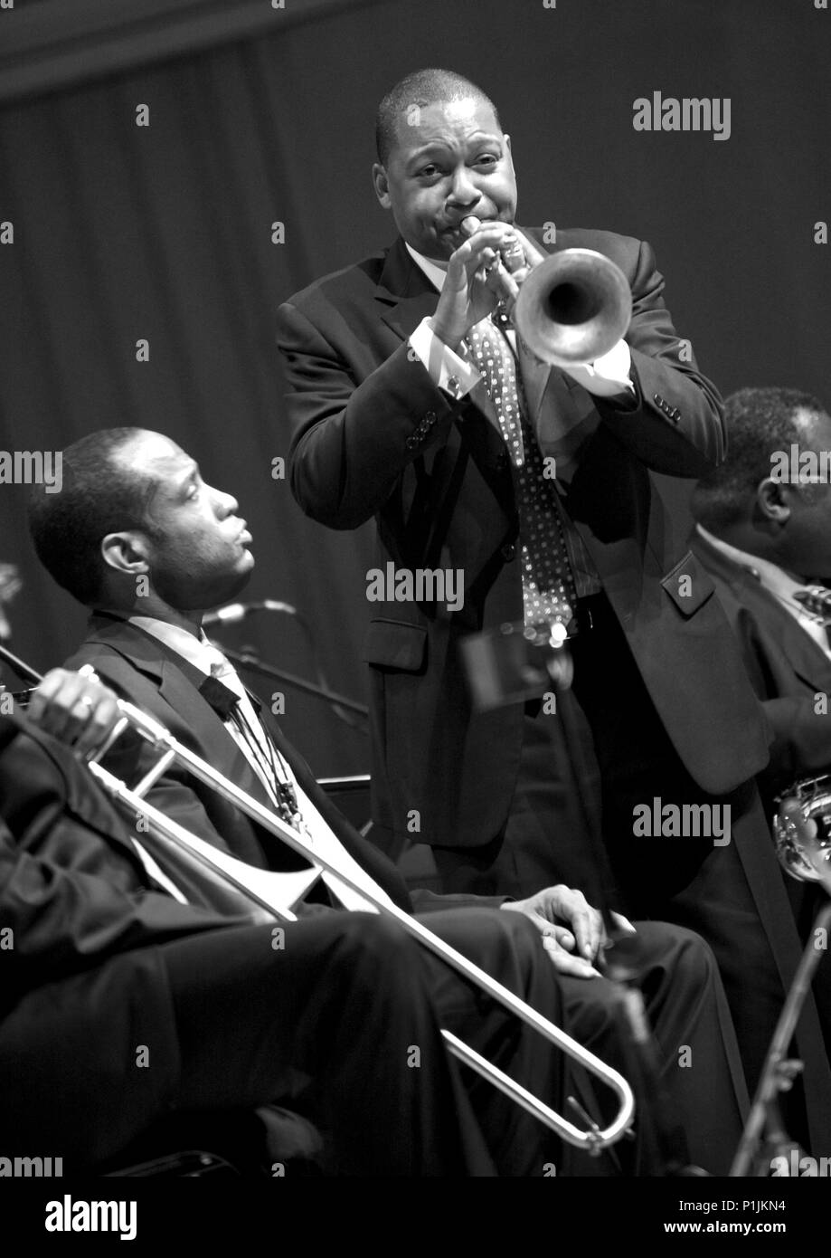 Wynton Marsalis, 2010. Artist: Alan John ainsworth. Stockfoto