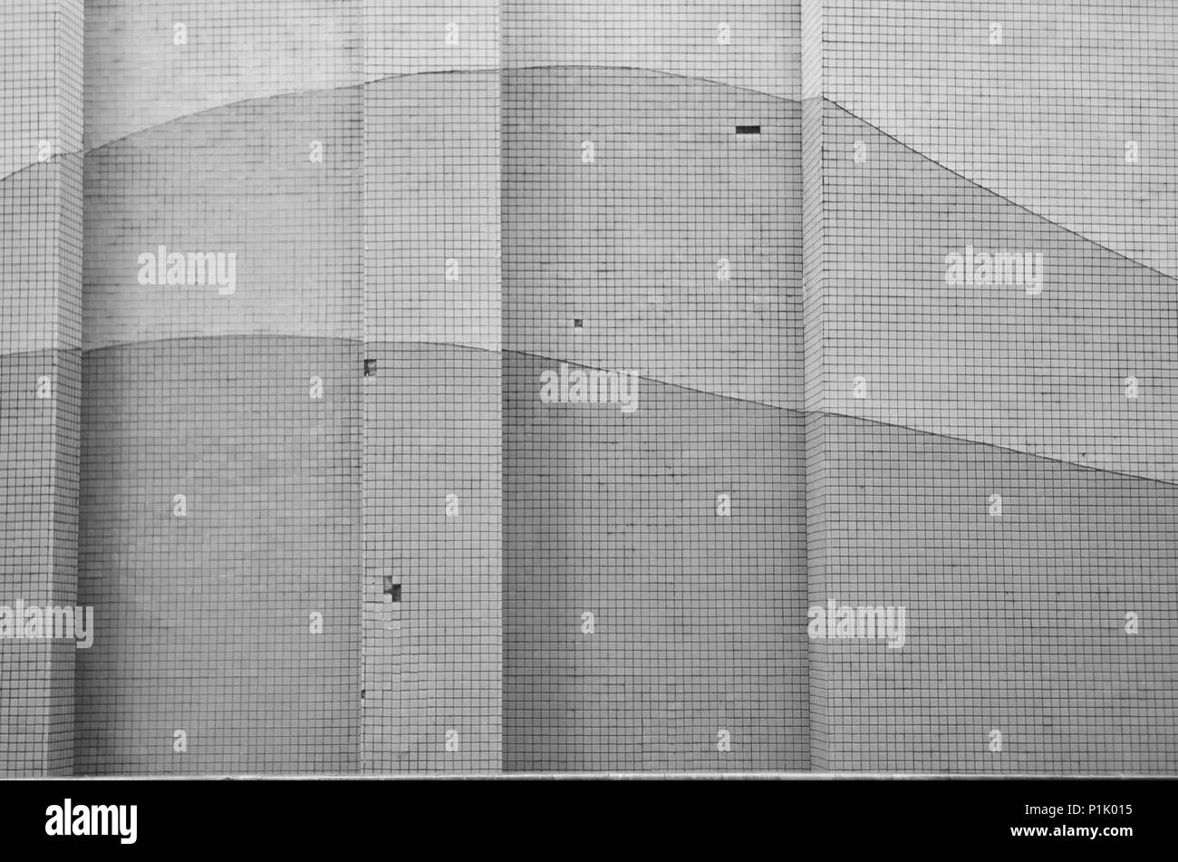 Besetzt Regentage auf die Stadt Stockfoto