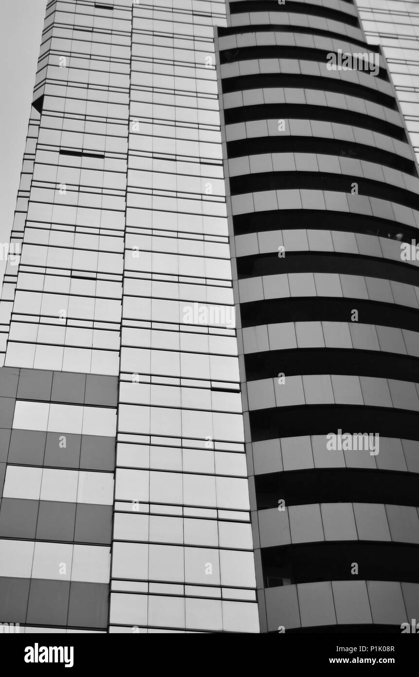 Besetzt Regentage auf die Stadt Stockfoto