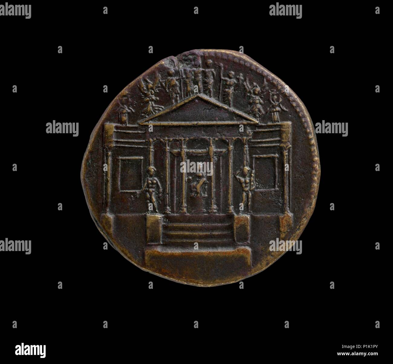 Römische imperiale Münze, 35-36. Artist: Unbekannt. Stockfoto