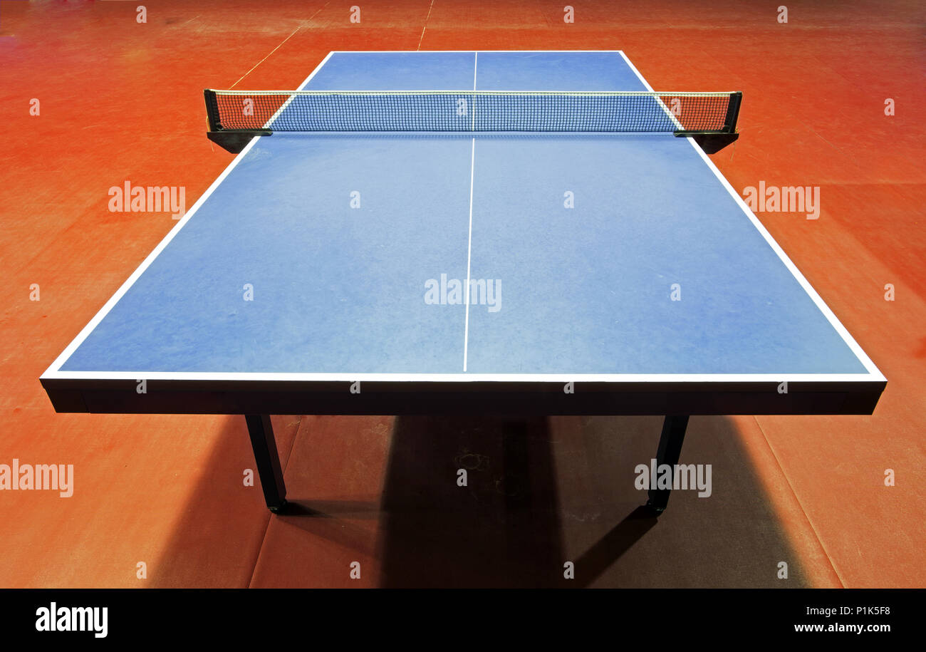 Tischtennis, Ping-pong Stockfoto