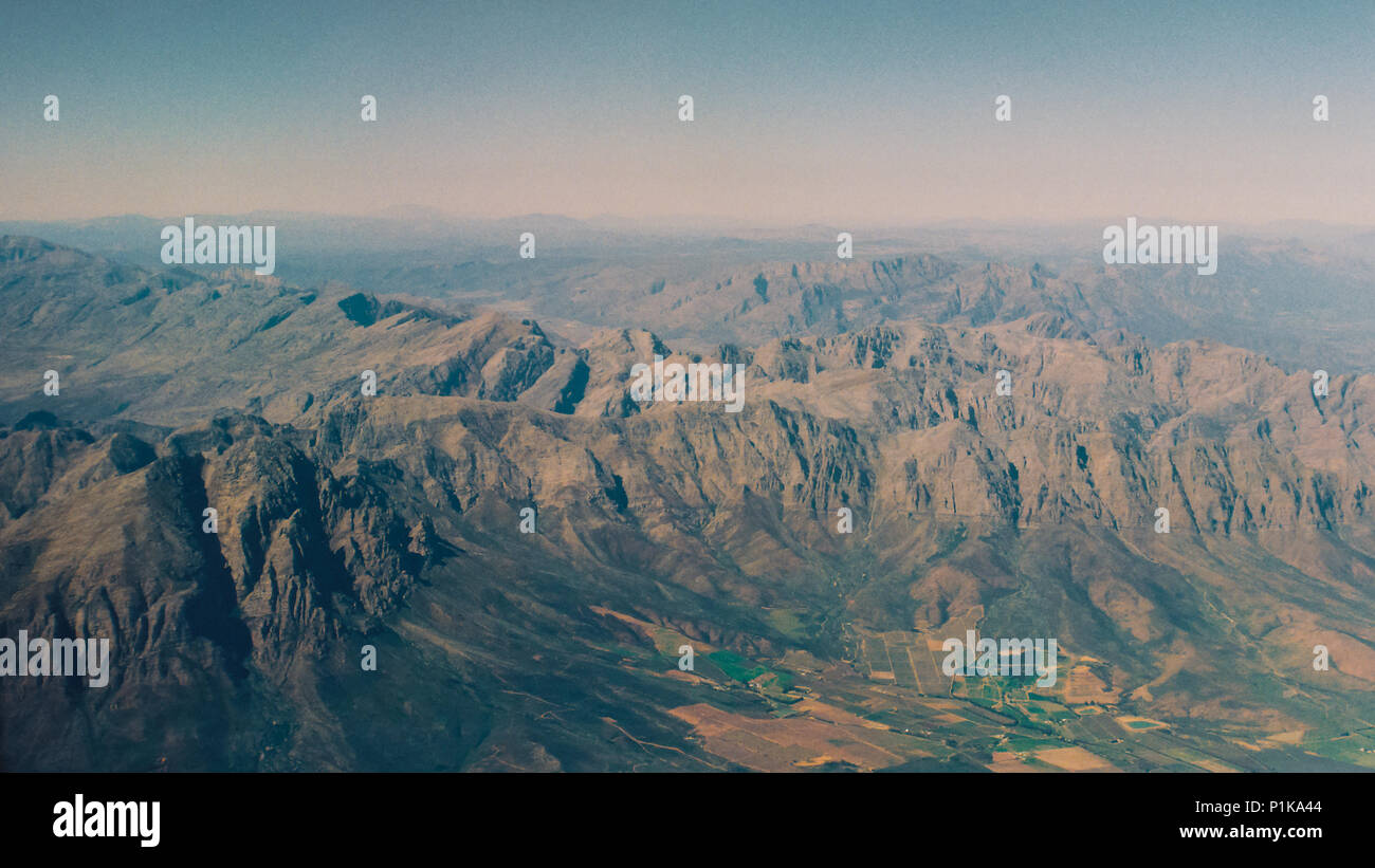 Berglandschaft, Western Cape, Südafrika Stockfoto