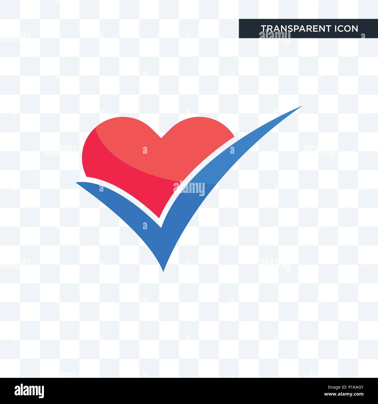 Gesündere Wahl Vektor Icon auf transparentem Hintergrund isoliert, gesündere Wahl logo Konzept Stock Vektor