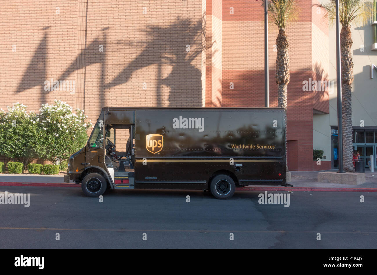 Ups Delivery Truck Usa Stockfotos Und Bilder Kaufen Alamy