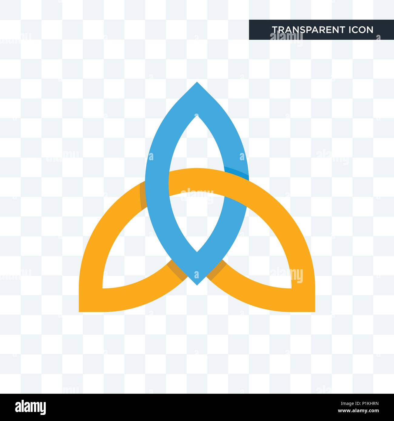 Heilige Dreifaltigkeit Vektor Icon Auf Transparentem Hintergrund Isoliert Heilige Dreifaltigkeit Logo Konzept Stock Vektorgrafik Alamy