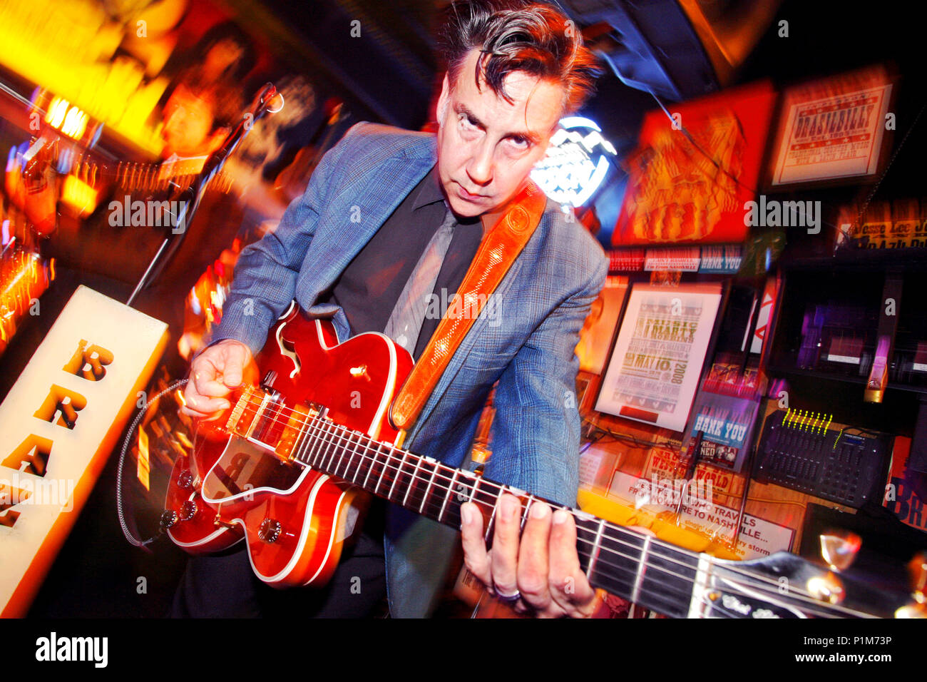 Chris Casello, Robert der westlichen Welt - Honky Tonk Bar, Nashville, Tennessee, USA Stockfoto