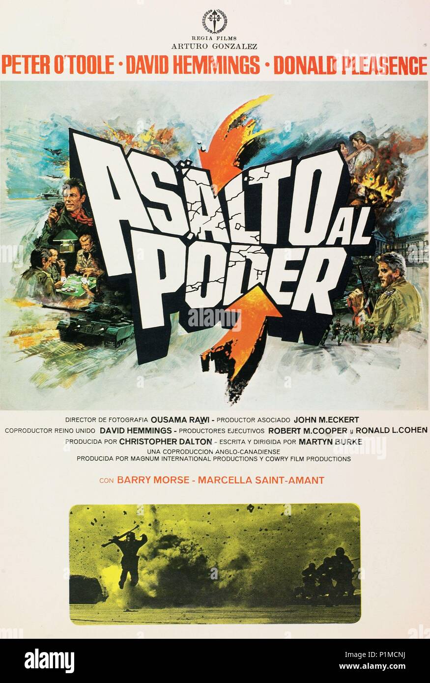 Original Film Titel: POWER PLAY. Englischer Titel: POWER PLAY. Film Regie: MARTYN BURKE. Jahr: 1978. Credit: MAGNUM INT-COWRY/ROBERT COOPER/Album Stockfoto