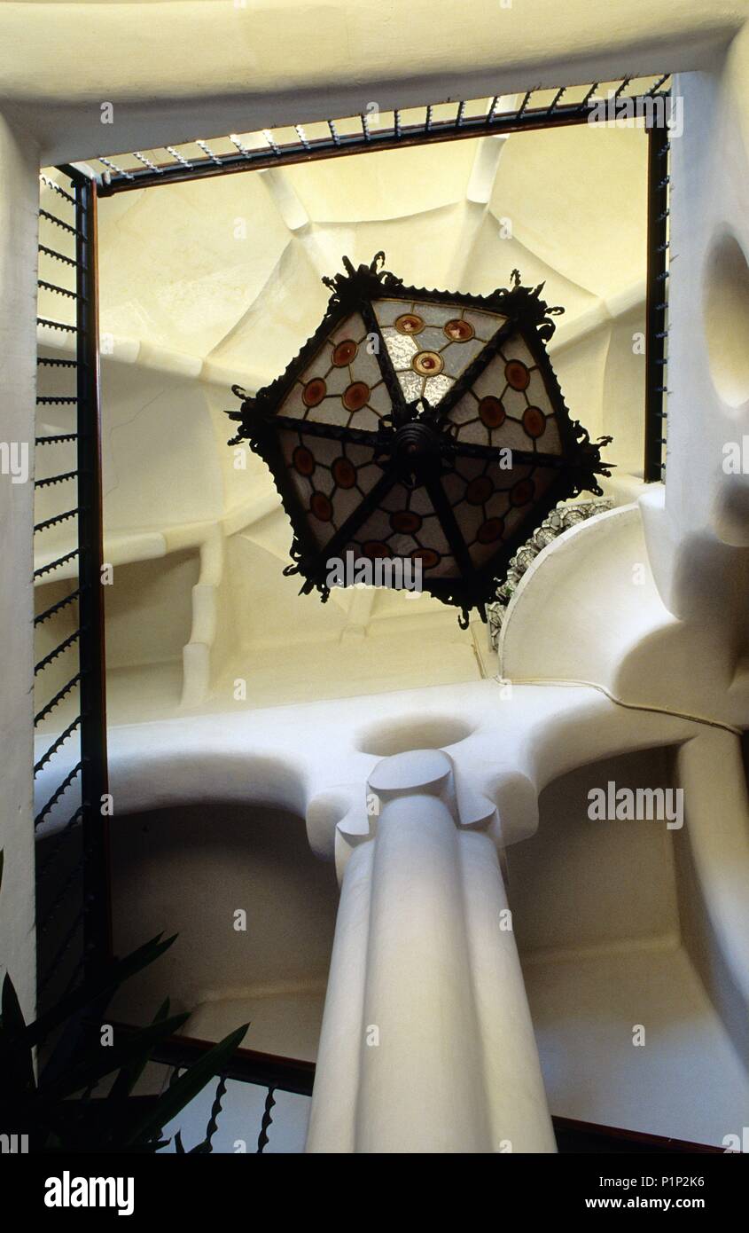Casa Bellesguard Haus Gaudi Moderne Innen Und Vorraum