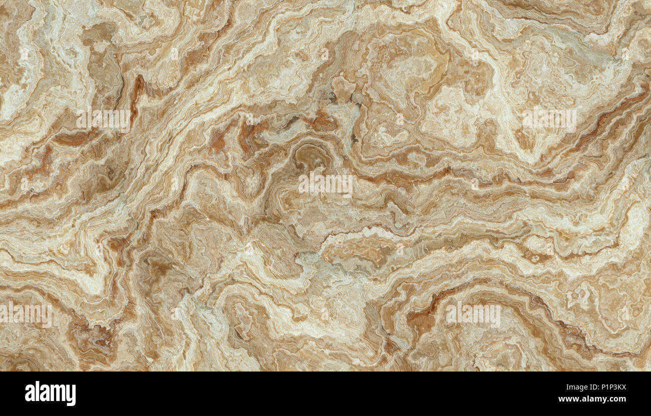 Honig Onyx abstrakte Textur. Weiche Hintergrund. 2D-Darstellung. Natürliche Schönheit Stockfoto