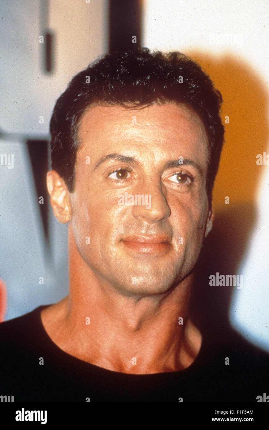 SYLVESTER STALLONE American Film Schauspieler über 1993 Stockfoto