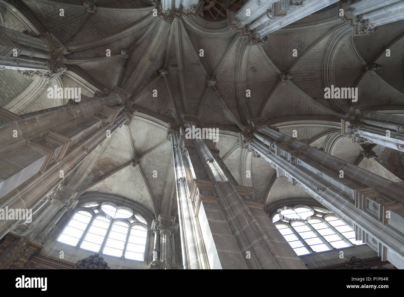 Innenraum Der Kirche Eglise Saint Eustache Fotos Und Bildmaterial In 