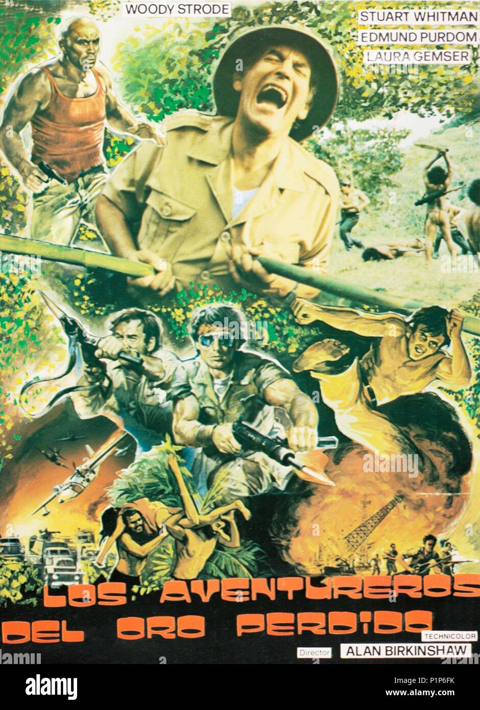 Original Film Titel: Horror Safari. Englischer Titel: Horror Safari. Regisseur: ALAN BIRKINSHAW. Jahr: 1982. Stockfoto