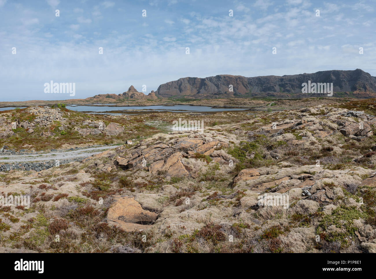 Leka Island, Norwegen. Stockfoto