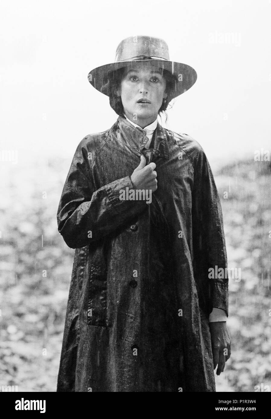 Original Film Titel: AUS AFRIKA. Englischer Titel: AUS AFRIKA. Regisseur: Sydney Pollack. Jahr: 1985. Stars: Meryl Streep. Quelle: UNIVERSAL PICTURES/CONNOR, FRANK/Album Stockfoto