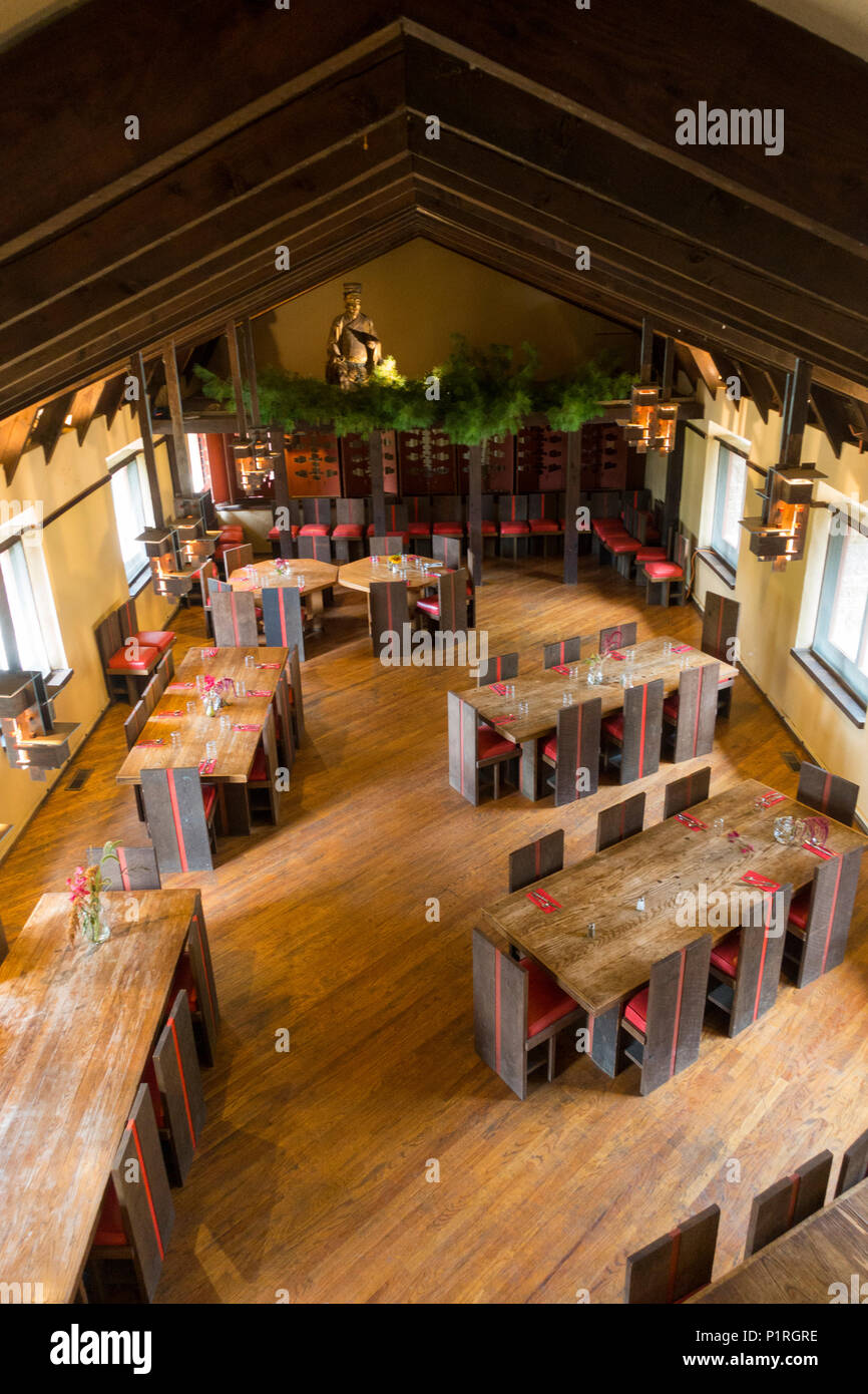 Taliesin Immobilien von Frank Lloyd Wright in Spring Green Wisconsin Stockfoto