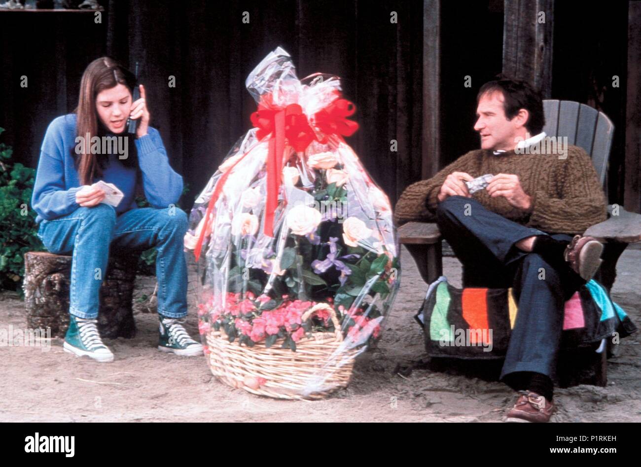 Original Film Titel: MENSCHLICH. Englischer Titel: MENSCHLICH. Regisseur: Bill Forsyth. Jahr: 1993. Stars: Robin Williams. Quelle: BSB/ENIMGA/FUJISANKEI / GOLDCREST FILMS INTERNATIONAL/Album Stockfoto