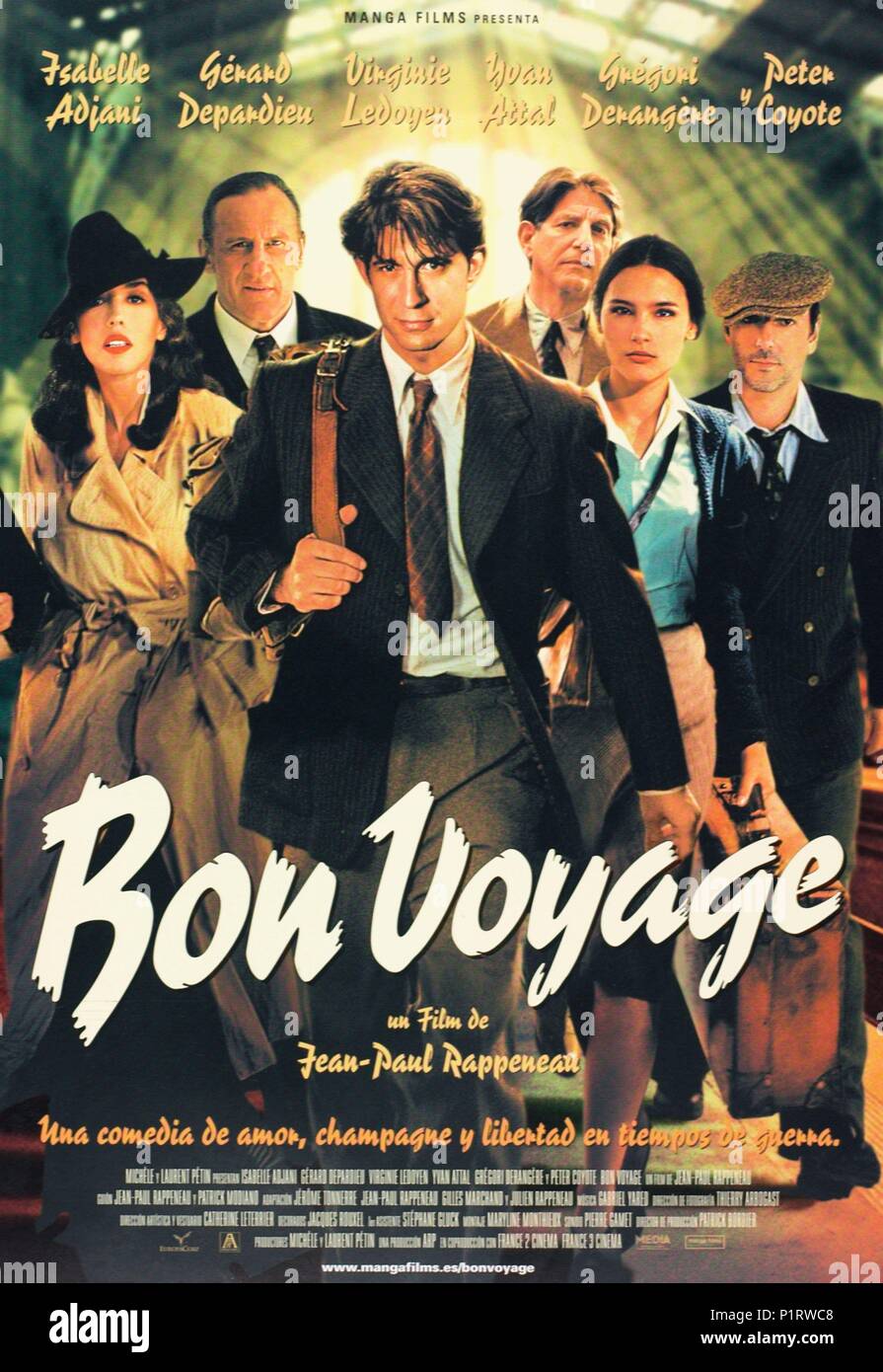 Original Film Titel: Bon Voyage. Englischer Titel: Bon Voyage. Regisseur: JEAN-PAUL RAPPENEAU. Jahr: 2003. Credit: ARP/FRANCE 2 CINEMA/FRANCE 3 CINEMA/Album Stockfoto