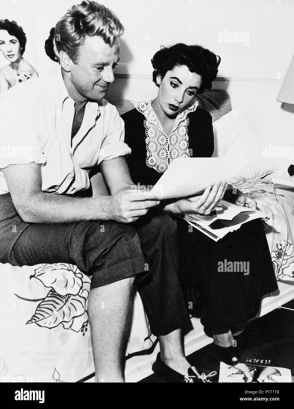 Original Film Titel: der große Kater. Englischer Titel: der große Kater. Regisseur: NORMAN KRASNA. Jahr: 1950. Stars: Elizabeth Taylor; VAN JOHNSON. Credit: MGM /Album Stockfoto