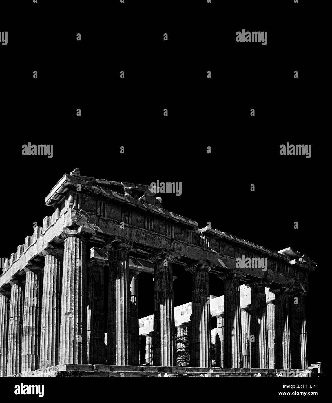 Parthenon in Akropolis, Athen Griechenland Stockfoto