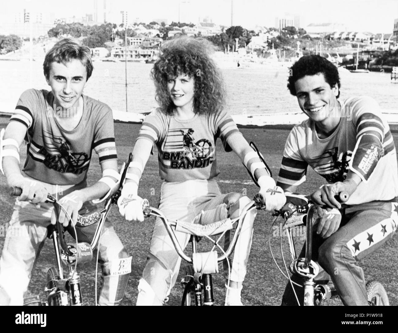 Original Film Titel: BMX-BANDITS. Englischer Titel: BMX-BANDITS. Regisseur:  Brian TRENCHARD-SMITH. Jahr: 1983. Stars: Nicole Kidman. Credit: NILSEN  PREMIERE/Album Stockfotografie - Alamy