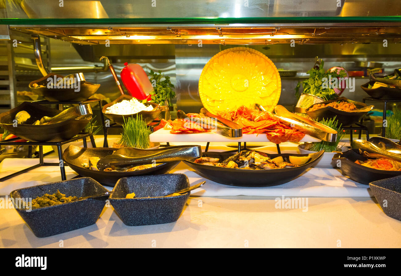 Buffet Im Speisesaal
