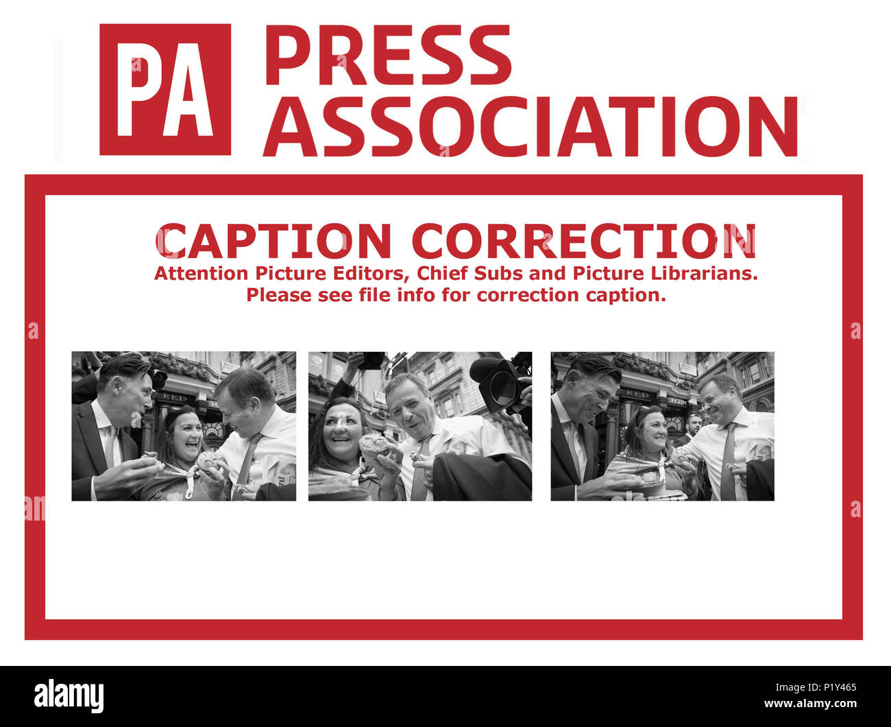 Achtung Bildredaktionen, CHIEF SUBS UND BILD BIBLIOTHEKARE: Am Dienstag, 12. Juni 2018, haben wir diese drei Bilder auf der PA-Bild Kabel übertragen slugged POLITIK FakeNews, die falsch beschriftet wurden. Der namenlose weibliche abgebildet mit Arron Banken und Andy Wigmore ist ein anti Brexit Mitkämpfer und nicht ein Unterstützer wie vorher angegeben. Richtige Überschrift sollte lauten: Verlassen. EU-Gründer Arron Banken (rechts) und Andy Wigmore (rechts) werden durch ein Anti brexit Mitkämpfer außerhalb Portcullis House in Westminster, London begrüßt. Herr Banken zurückzuführen ist Beweis für das Digitale, Kultur, Medien und Sport verpflichten zu geben Stockfoto