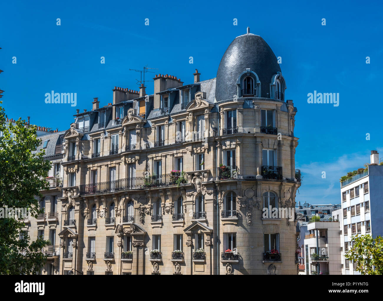 Frankreich, Paris 12. Bezirk, Haussmanngebäude Gebäude aus den Coulee