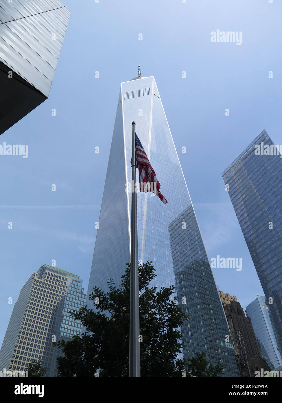 Das One World Trade Center/Freedom Tower Stockfoto